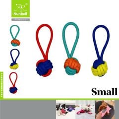 Nunbell Köpek Oyun.Diş İpi Stres Topu Small