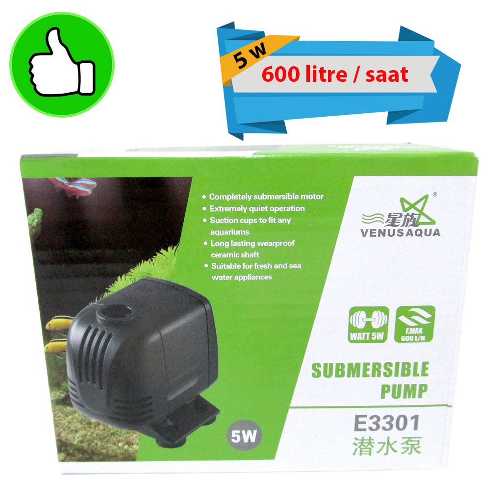 E3301 VENUSAQUA KAFA MOTORU 600lt