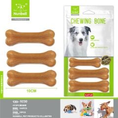 NUNBELL NATURAL PRES KEMİK 10cm 3 lü