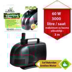 V2400 VENUSAQUA KAFA MOTORU 3000lt