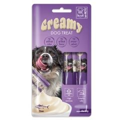 19039599 M-PETS KÖPEK ÖDÜLÜ CREAMY TON BALIKLI 4X15GR