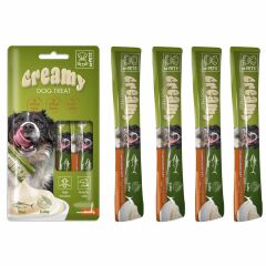 19039799 M-PETS KÖPEK ÖDÜLÜ CREAMY TON BALIKLI DENİZ TARAKLI 4X15GR