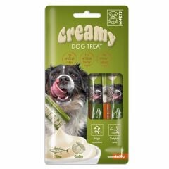 19039799 M-PETS KÖPEK ÖDÜLÜ CREAMY TON BALIKLI DENİZ TARAKLI 4X15GR