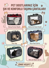 Benny Flybag  Şeffaf Taşıma Çantası