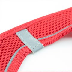 AIR-MESH HARNESS RED S