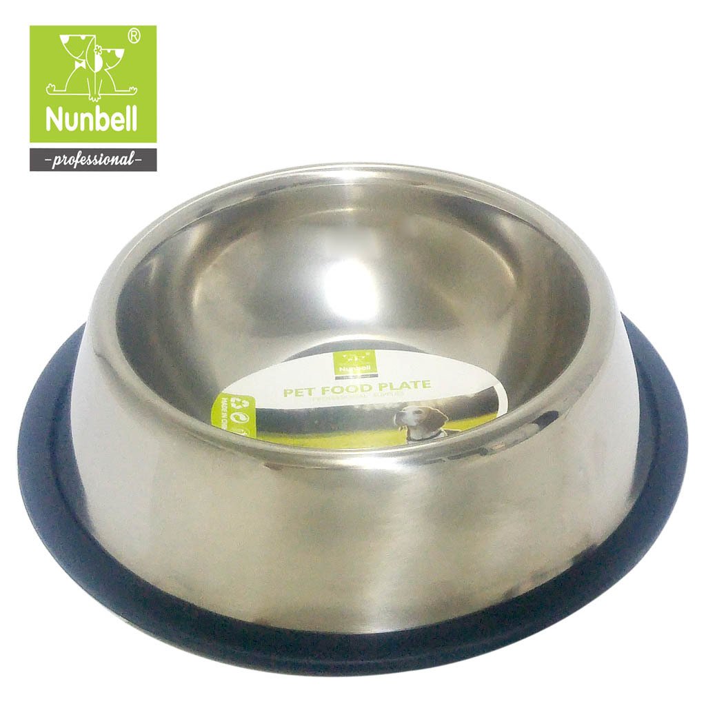 NUNBELL ÇELİK MAMA KABI 18cm