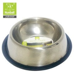 NUNBELL ÇELİK MAMA KABI 18cm