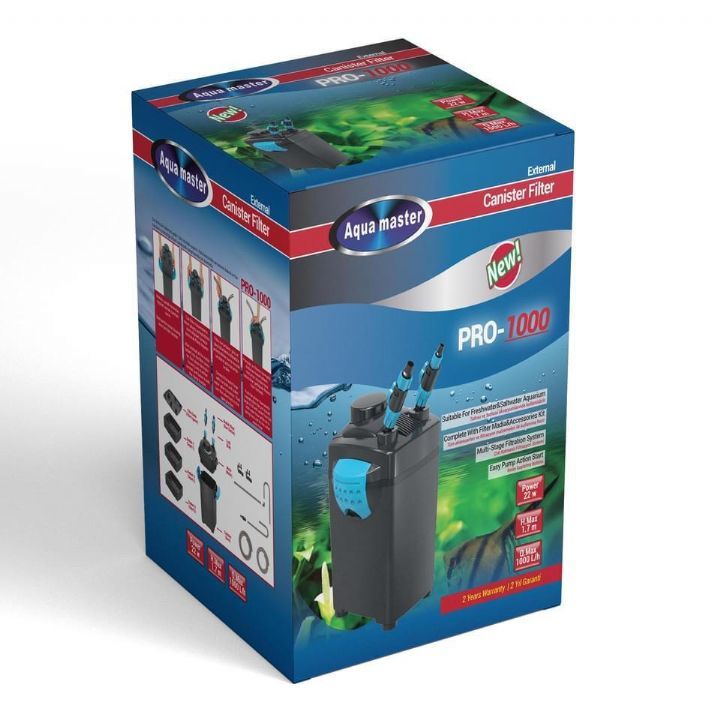 PRO-1000 AQUA MASTER DIŞ FİLİTRE 1000 LT