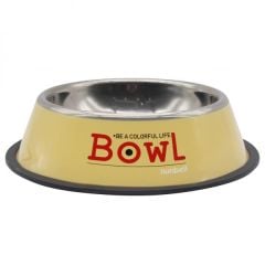 NUNBELL ÇELİK MAMA KABI RENKLİ 18cm