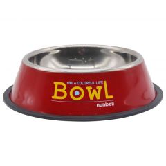 NUNBELL ÇELİK MAMA KABI RENKLİ 18cm