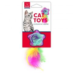 NUNBELL KEDİ OYUNCAGI YILDIZ TÜYLÜ