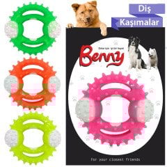 Benny Diş Kaşıma Köpek Oyuncağı Yuvarlak