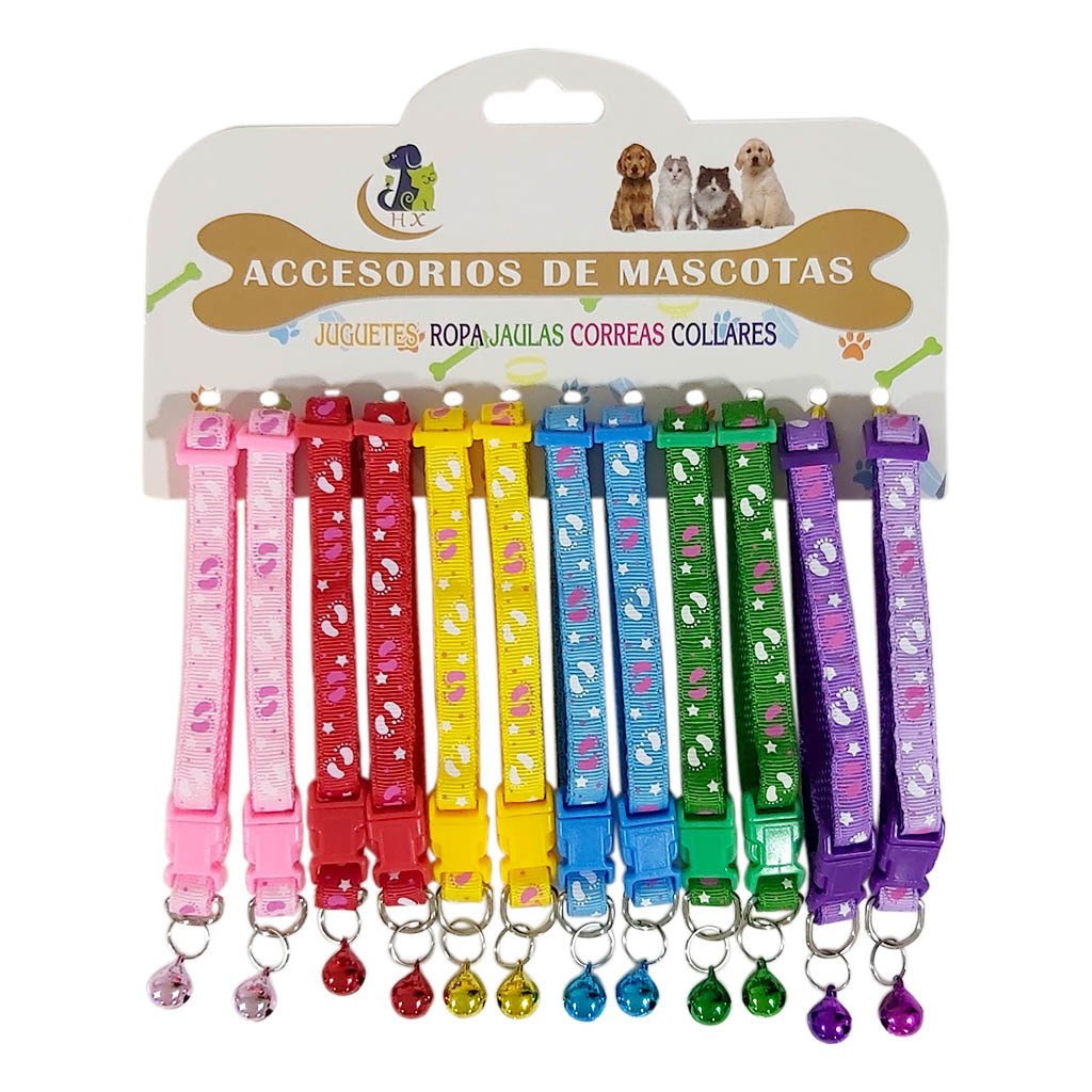 Maxi Life Kedi Boyun Tasması Pati Desenli 12 Li