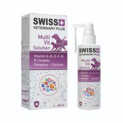 SWISS VETERINARY PLUS CAT-DOG MULTİ VİT SOLUTİON 100 ML