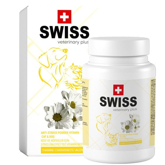 SWISS VETERINARY PLUS CAT-DOG ANTI STRESS EFFECT POWDER