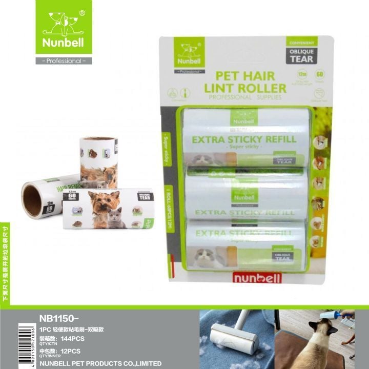 NUNBELL MEGA TÜY TOP.YED.RULO 3x60 YAP