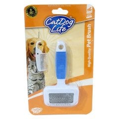 201478-CAT-DOGLİFE İNCE TELLİ FIRÇA+TARAK