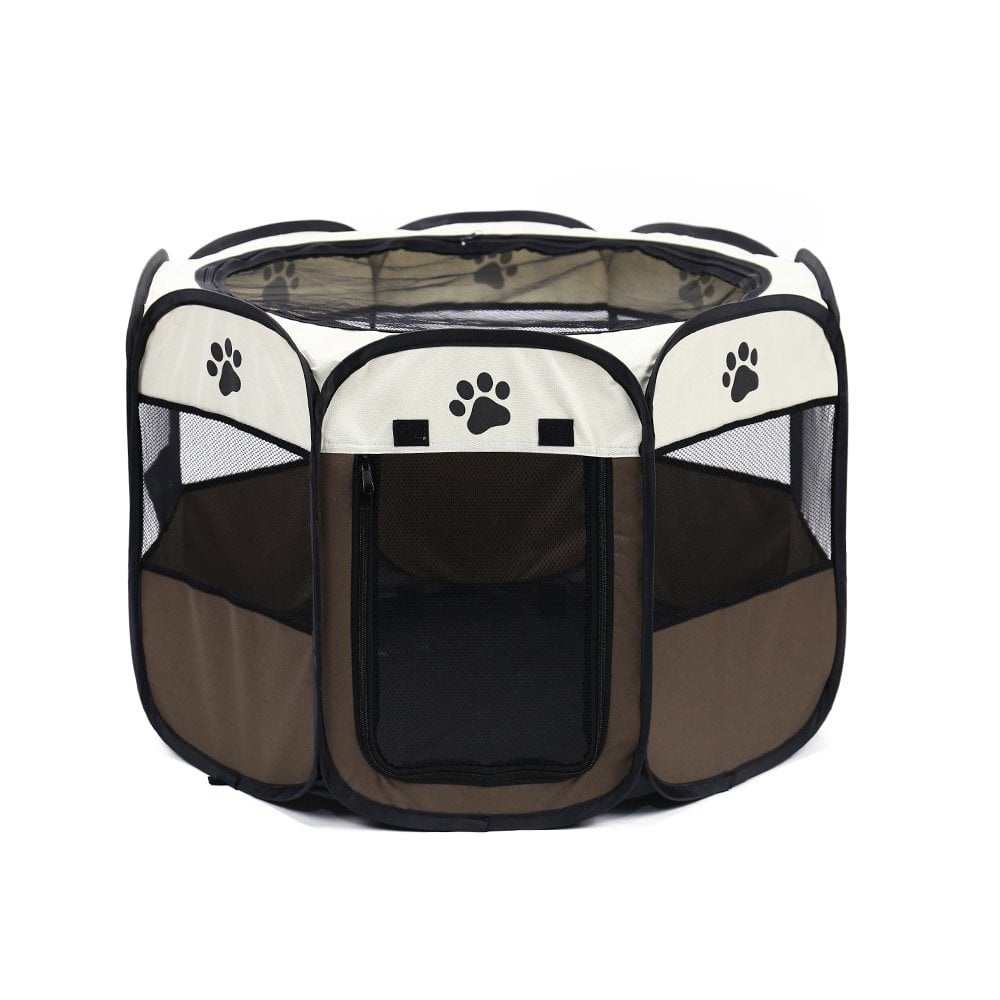 Nunbell Kedi Köpek Oyun Park Alanı Kumaş 90x90x60 cm