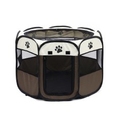 Nunbell Kedi Köpek Oyun Park Alanı Kumaş 90x90x60 cm