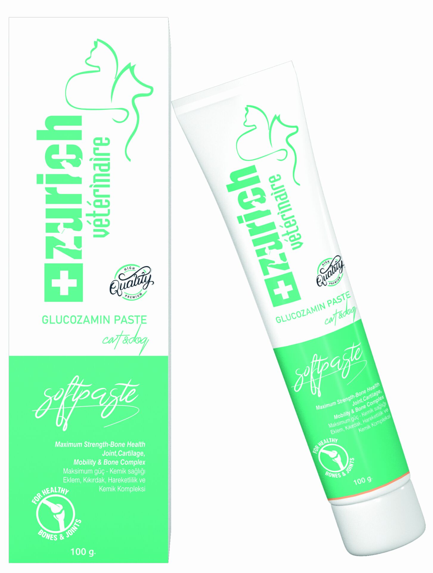 Zurich Cat - Dog Glucozamin Paste 100g