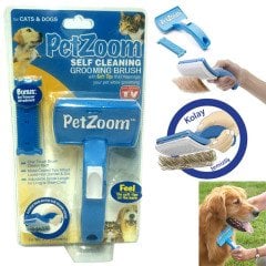 PETZOOM KEDİ ve KÖPEKLER İÇİN TARAK ve TÜY KESME ALETİ