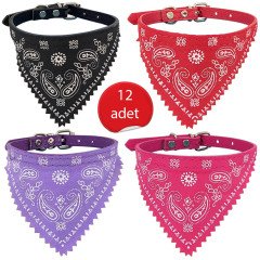 Nunbell Fularlı Boyun Tasması 12 li 1.0cm