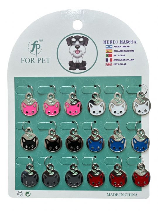 FORPET KEDİ KÖPEK İSİMLİK 18Lİ