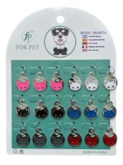 FORPET KEDİ KÖPEK İSİMLİK 18Lİ