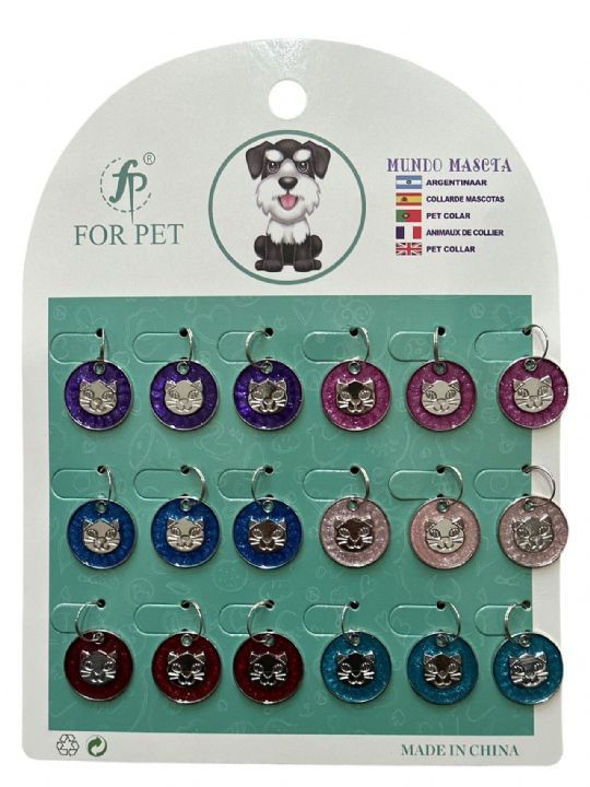 FORPET KEDİ KÖPEK İSİMLİK 18Lİ