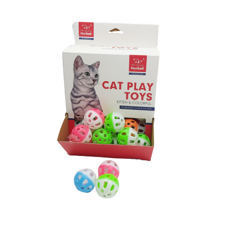 Nunbell Kedi Oyun.Renkli Top 60 lı