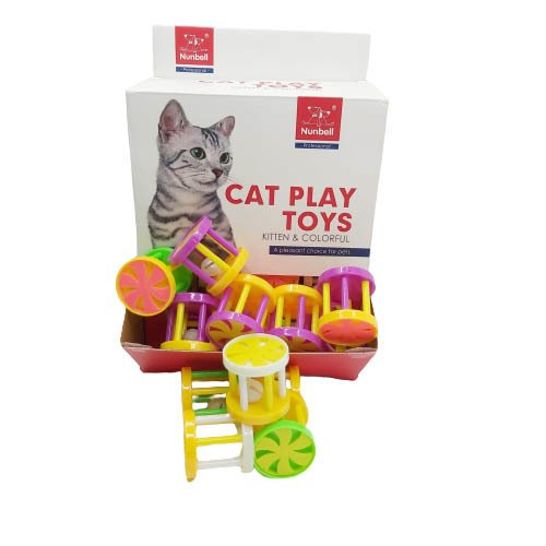 NUNBELL KEDİ OYUN.SİLİNDİR 40 LI