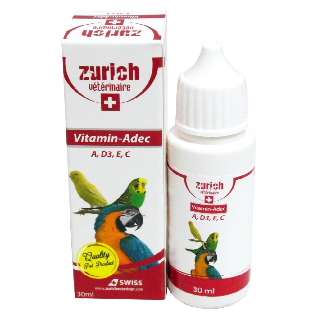 ZÜRİCH BİRD VİTAMİN-ADEC 12Lİ