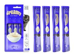 M-PETS CREAMY TON BALIKLI KEDİ ÖDÜLÜ 4x15 gr 12 li