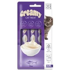 M-PETS CREAMY TON BALIKLI KEDİ ÖDÜLÜ 4x15 gr 12 li