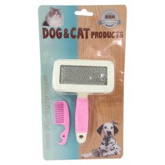 Dog Cat Plastik Uçlu Tarak Set M