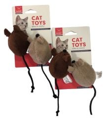 Nunbell Renkli Fare 2 li Kedi Oyuncağı