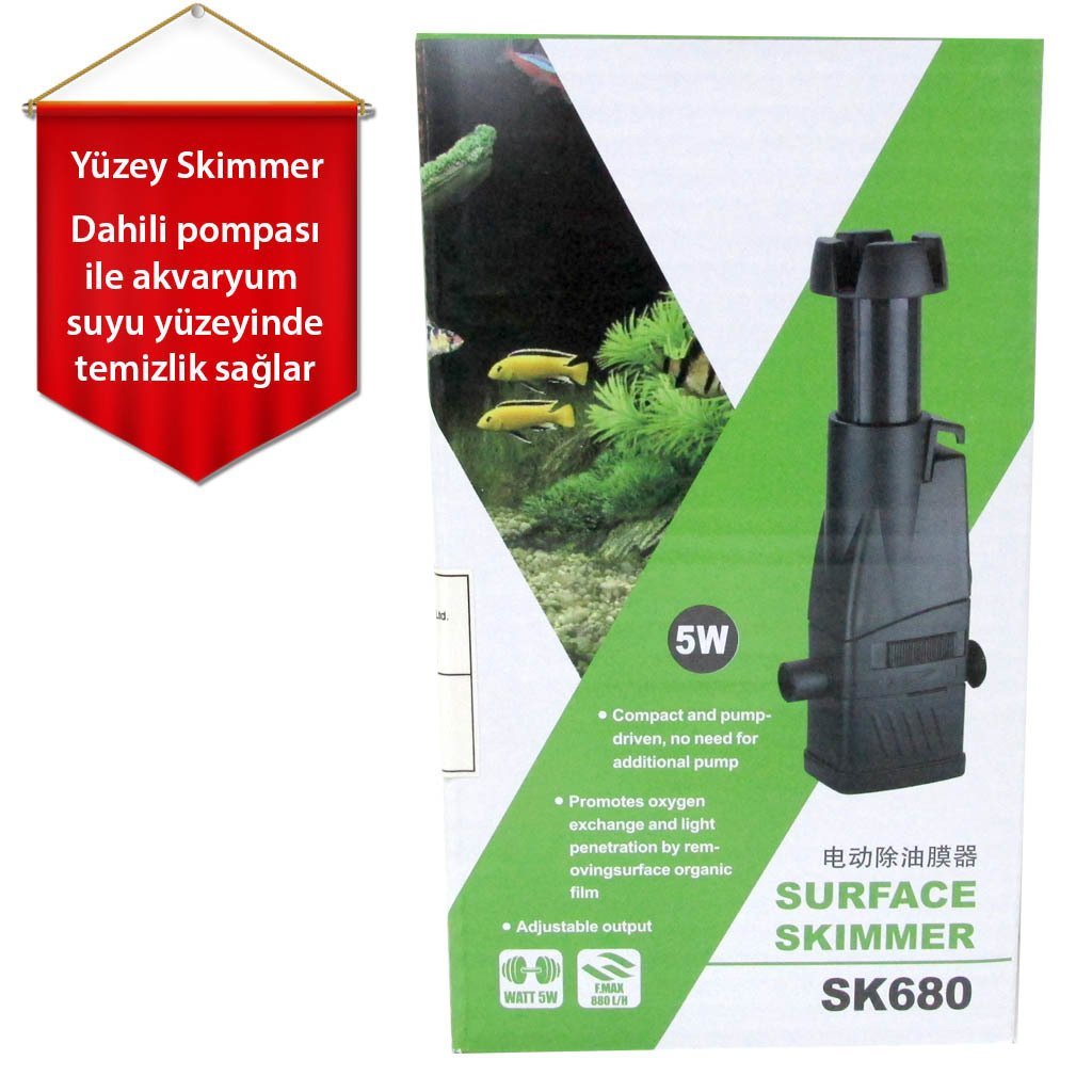 SK-680 VENUSAQUA YÜZEY EMİCİ FİLİTRE