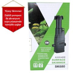 SK-680 VenusAqua Yüzey Emici Filtre