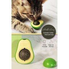 Catnip Topu Avakado Kedi Oyuncağı