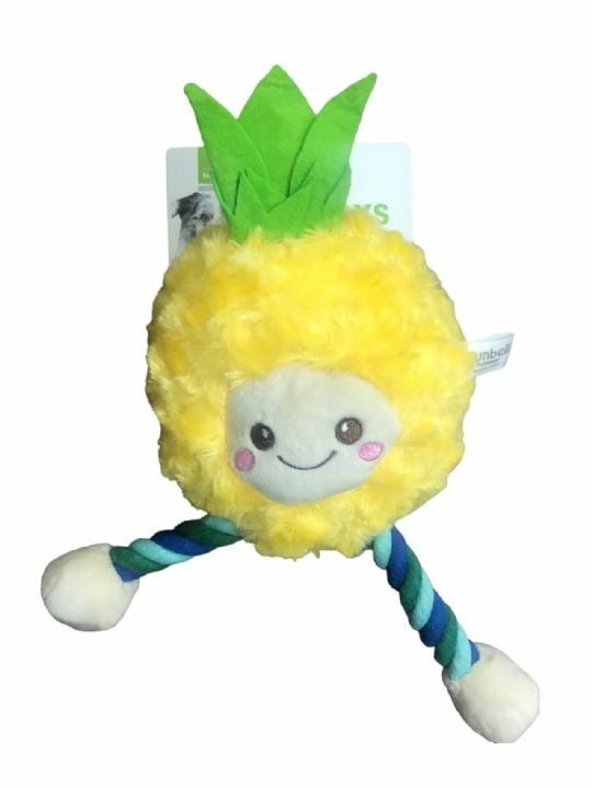 Nunbell Peluş Köpek Oyuncağı Ananas
