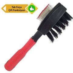 KEDİ KÖPEKLER İÇİN ÇİFT TARAFLI FIRÇA