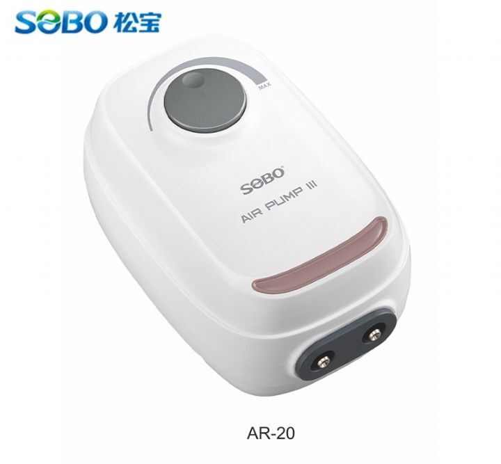 AR-20 SOBO HAVA MOTORU ÇİFT ÇIKIŞ 4W 2*3.5 L/min