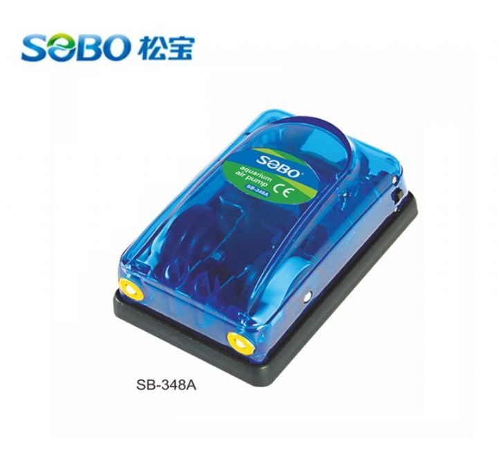 SB-348A SOBO HAVA MOTORU ÇİFT ÇIKIŞ 5W-2X4L/min